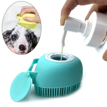 Make Pet Baths Stress-Free with Our Pet Bathroom Massage Soft Brush