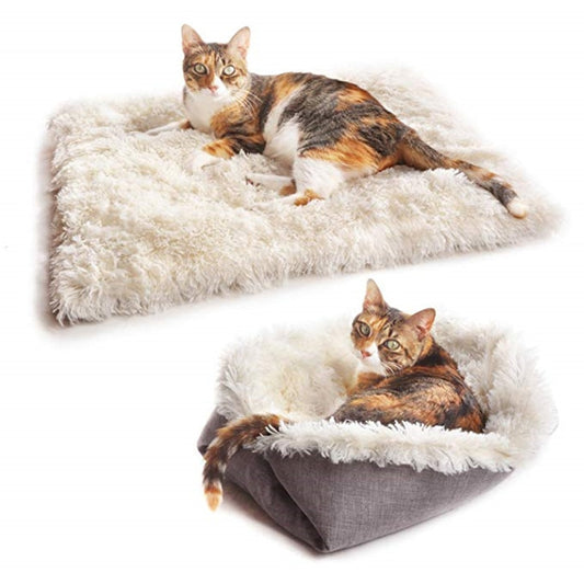 Cozy and Secure Cat Pet Bed for a Restful Night's Sleep